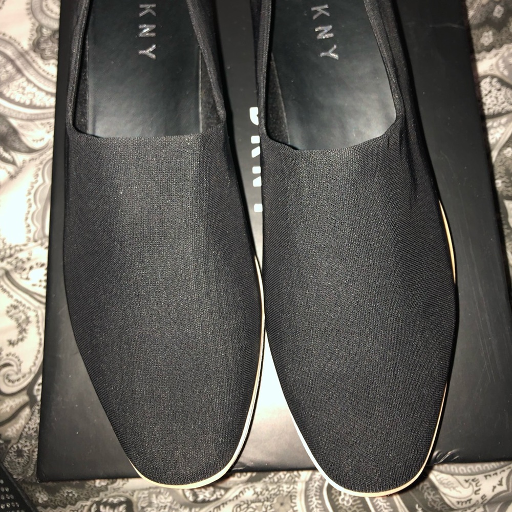 DKNY Robert Stretch Platform Sneakers, Size 8